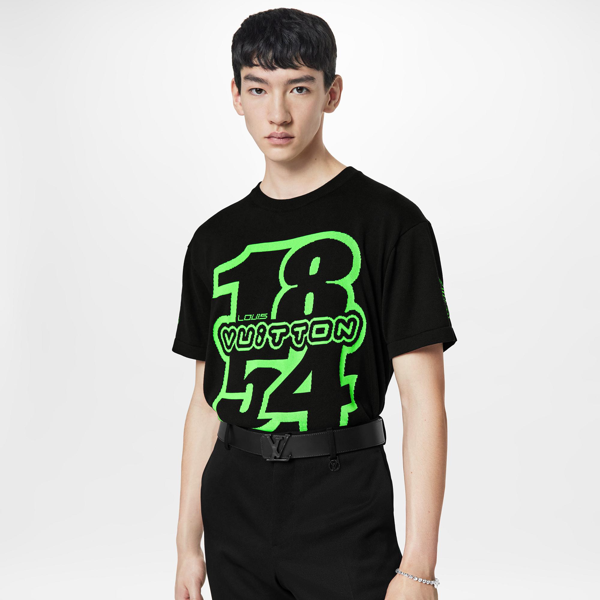 LOUIS VUITTON 1854 シリーズ　Ｔシャツ Camiseta de Malha com Grafismo LV 1854 - Discontinued Product